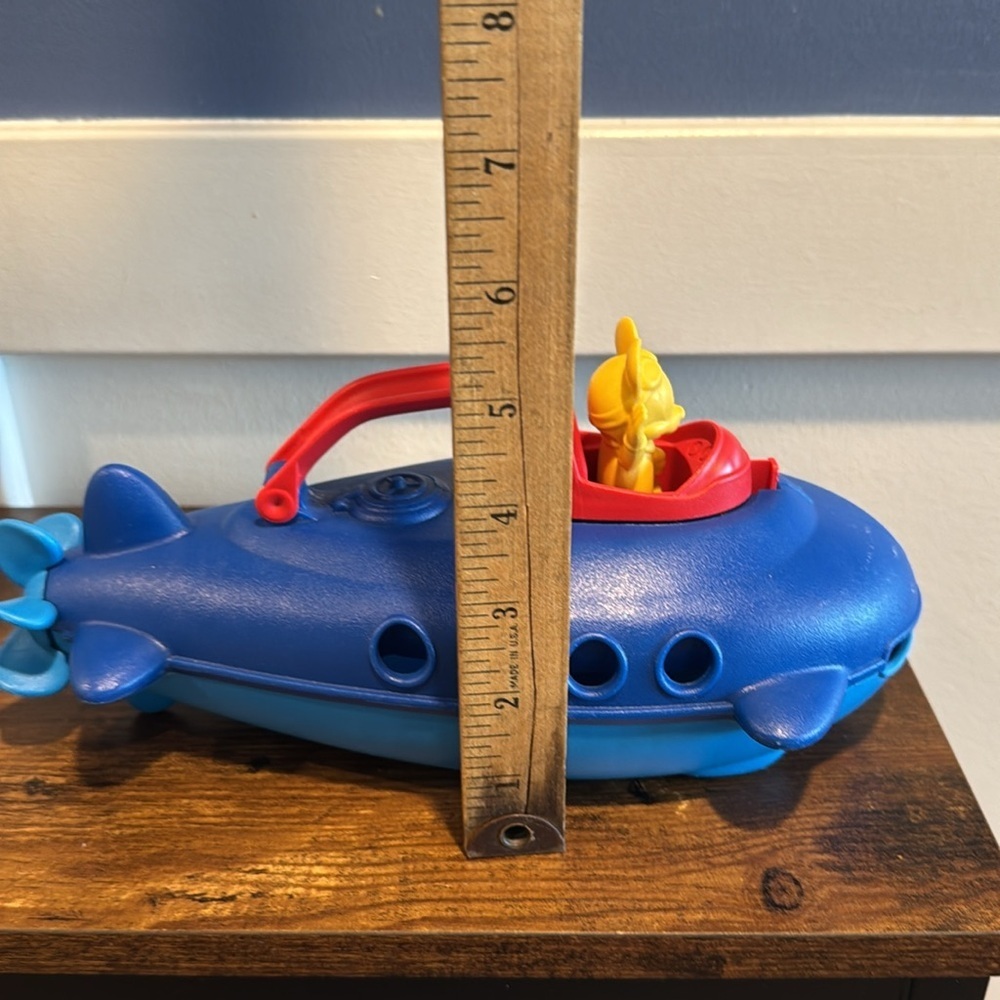 Green Toys - Blue Submarine Toy BPA Free 100% Recycled Made in USA Brand - Picture 9 of 10